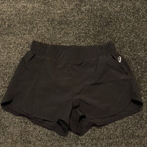 Asics Women's Black Athletic Shorts